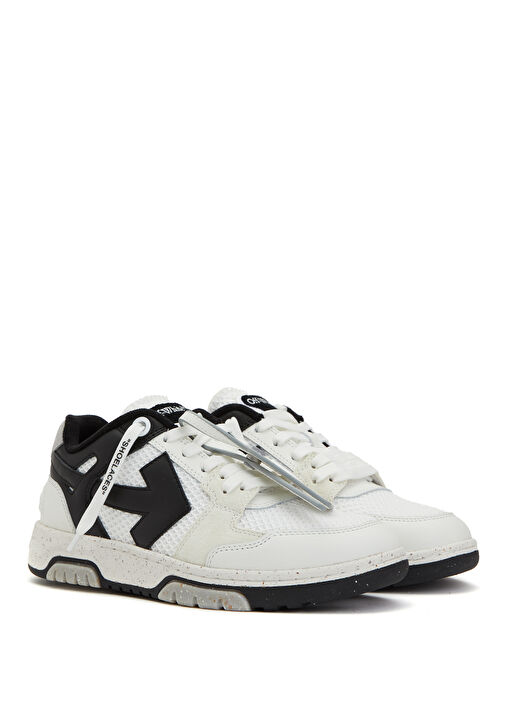 Beyaz Kadın Deri Sneaker - Görsel 3