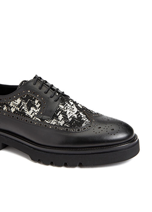 Divarese Divarese Siyah Erkek Deri Ayakkabı Beymen'de! Siyah - 7. görsel