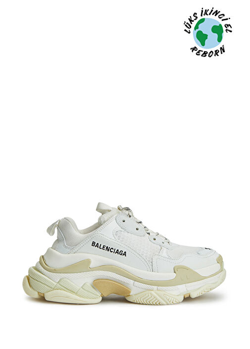 Beymen Reborn Beymen Reborn Beyaz Balenciaga Kadın Sneakers Beymen'de! Beyaz - 2. görsel