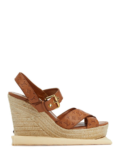 Beymen Reborn Beymen Reborn Taba Louis Vuitton Topuklu Sandalet Beymen'de! Taba - 8. görsel