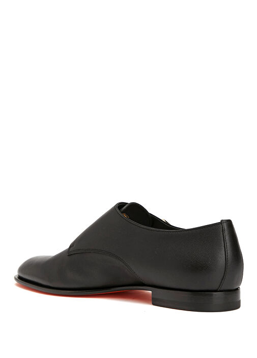 Siyah Kadın Deri Loafer - Görsel 9