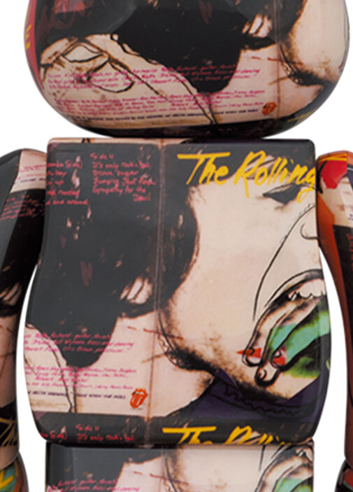 彫刻・オブジェ BE@RBRICK Andy Warhol Bearbrick - Andy Warhol The Rolling Heykel - Çok Renkli