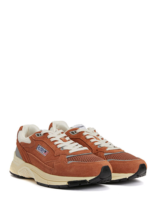 Hyperway Turuncu Erkek Deri Sneaker - Görsel 3