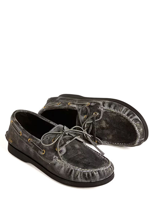 Cruise Açık Kahverengi Unisex Çocuk Deri Loafer - Görsel 3