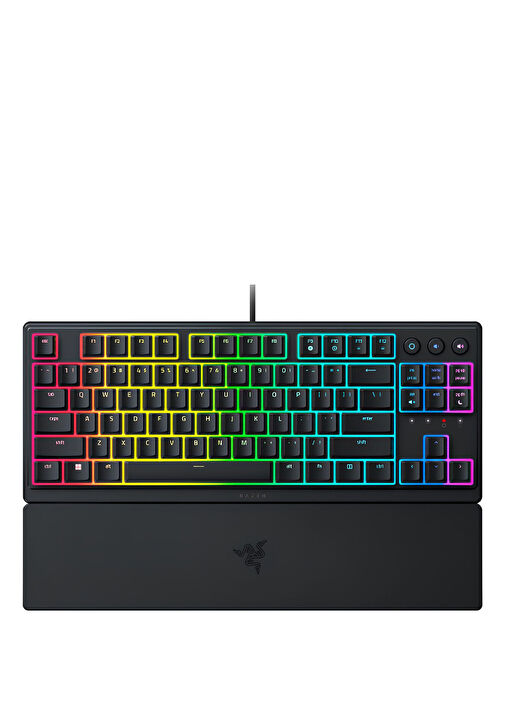 Razer Ornata V3 TKL ゲーミングキーボード Razer - Ornata V3 Tkl Tr Q Rgb Kablolu Gaming Klavye - Siyah