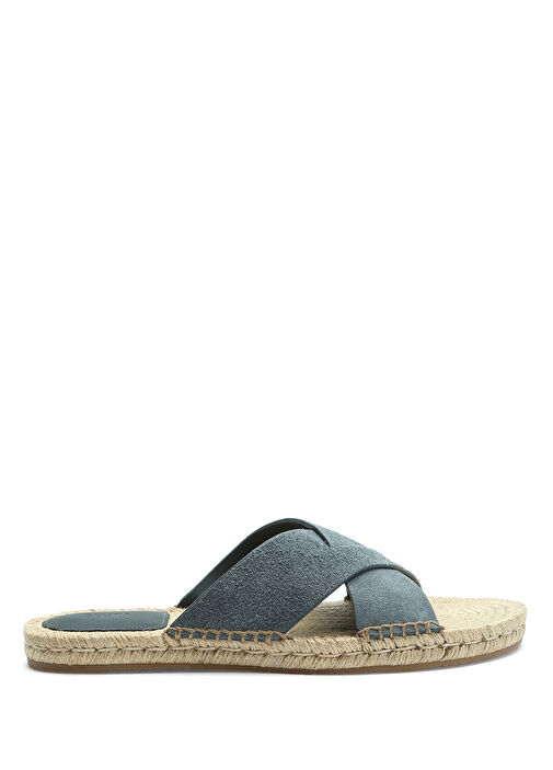 Lacivert Erkek Deri Terlik - Görsel 2