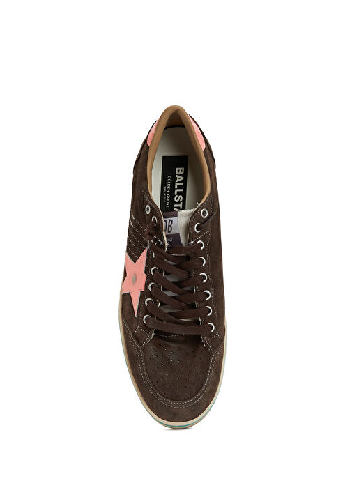 Ball Star Kahverengi Erkek Deri Sneaker - Görsel 5