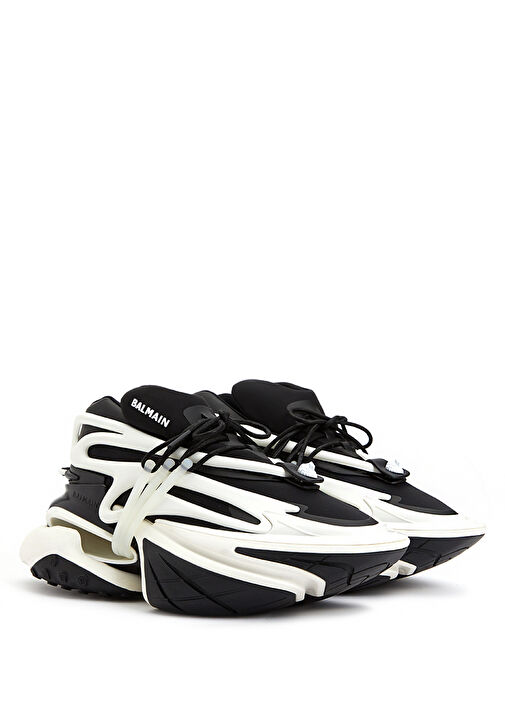 Unicorn Siyah Beyaz Erkek Sneaker - Görsel 3