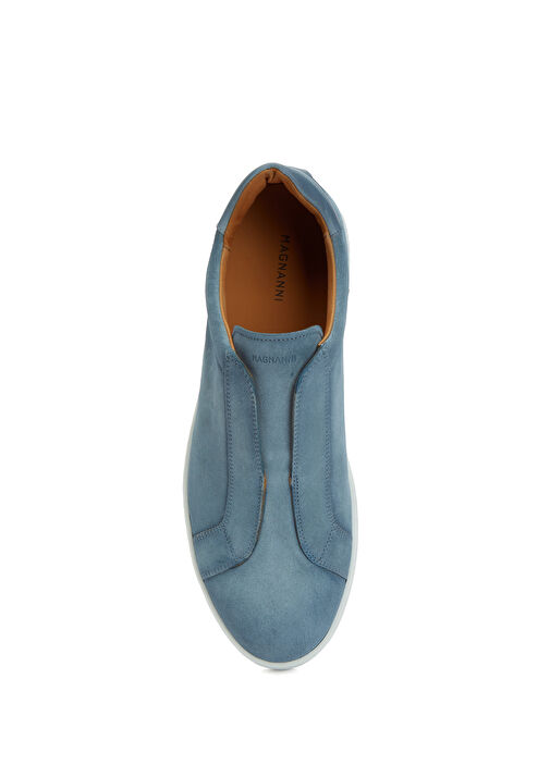 Magnanni Magnanni Leve Slip Açık Mavi Erkek Süet Sneaker | Beymen Açık Mavi - 5. görsel