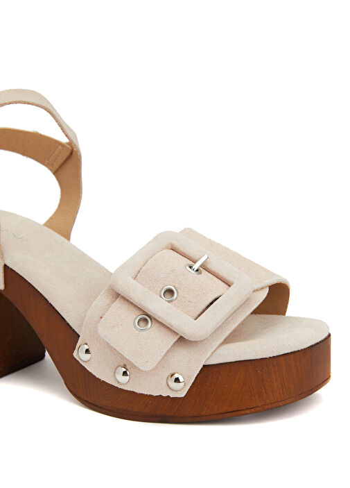 Açık Pembe Kadın Sandalet - Görsel 7