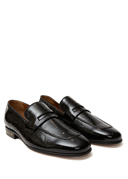 Gigi Siyah Erkek Deri Loafer - Görsel 3