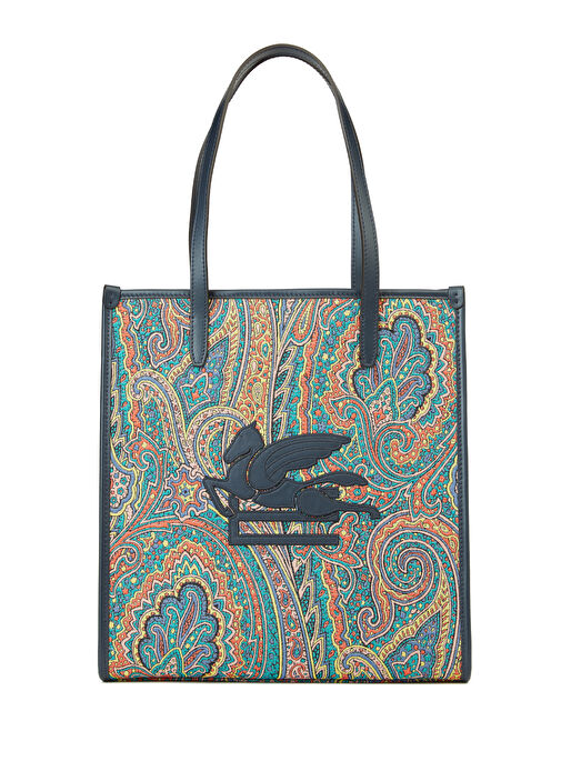ハンドバッグ ETRO Woman Handbag Multicolor WP2C0014AE233 S9830 Etro Striped Viscose Pouch - Multicolour | WP2C0014AE233S9830
