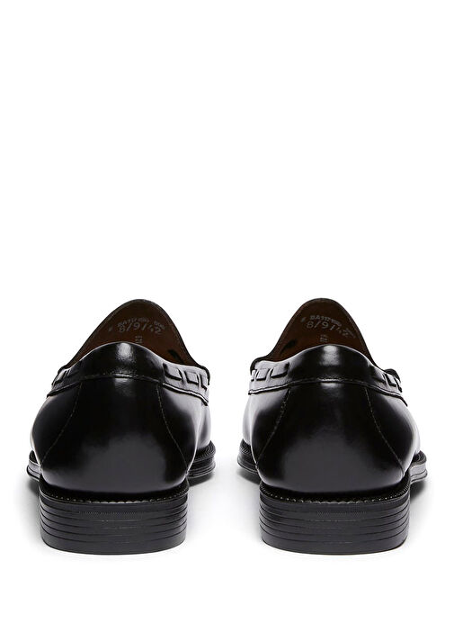 Siyah Erkek Deri Loafer - Görsel 5