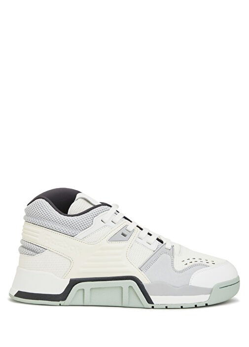 Beyaz Erkek Deri Sneaker - Görsel 2