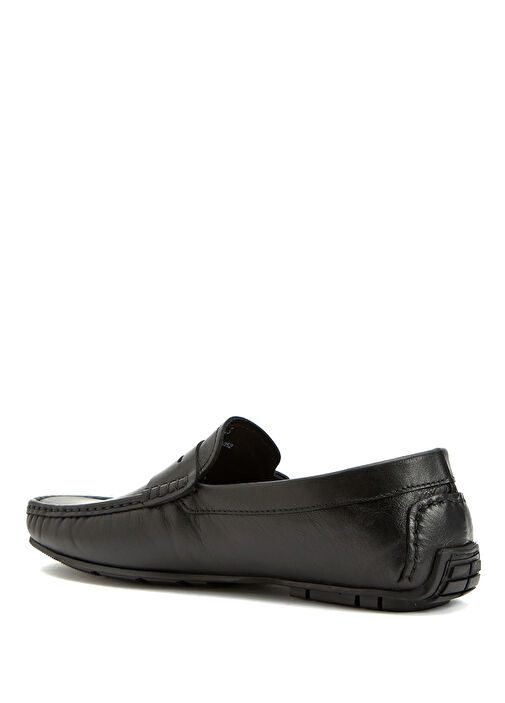 Siyah Erkek Deri Loafer - Görsel 4