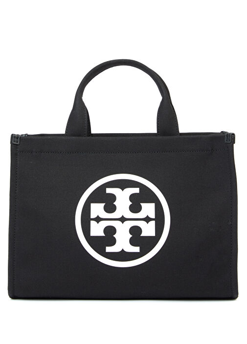 Tory Burch Black Ella popular Tote Shopper Bag