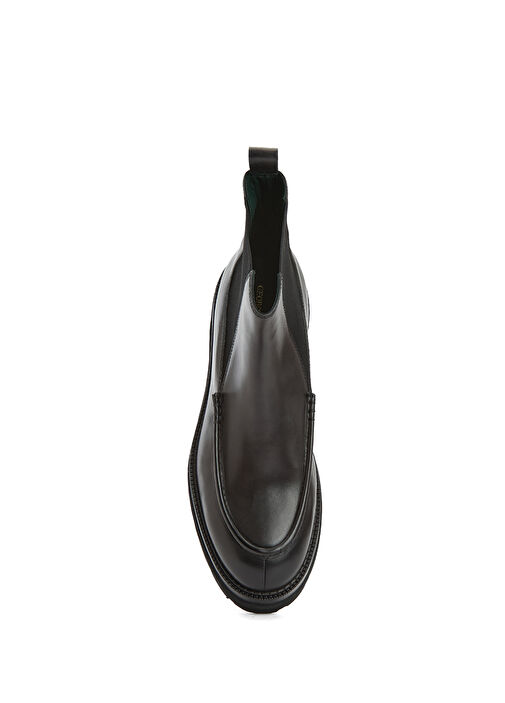 Antrasit Erkek Deri Bot - Görsel 5