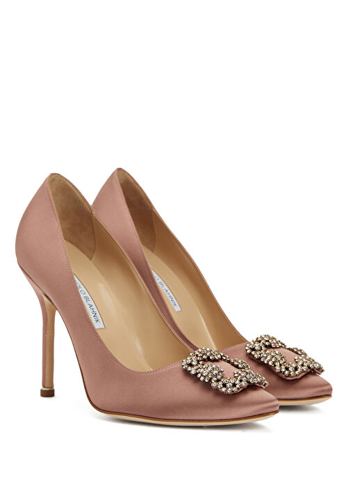 Gül Kurusu Topuklu Ayakkabı - Görsel 3