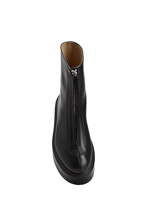 Siyah Kadın Deri Bot - Görsel 5