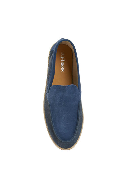 Lacivert Erkek Süet Espadril - Görsel 5