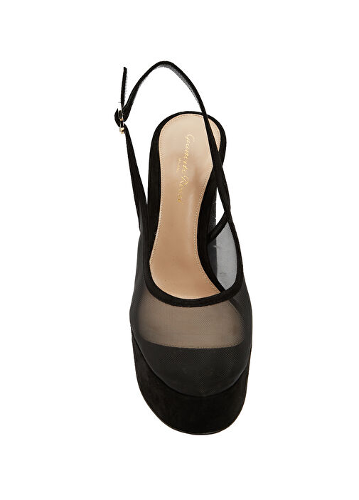 Siyah Topuklu Ayakkabı - Görsel 5