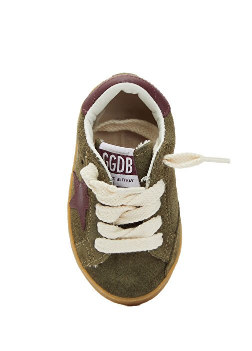 SuperStar Haki Çocuk Süet Sneaker - Görsel 5