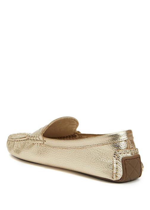 Gold Kadın Deri Loafer - Görsel 4