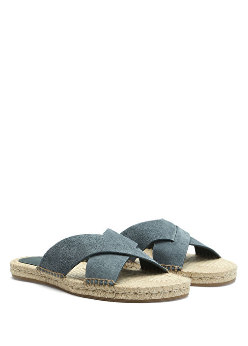 Lacivert Erkek Deri Terlik - Görsel 3