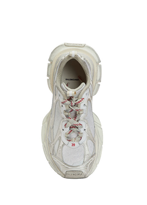 3XL Parlak Dokulu Kadın Sneaker - Görsel 5