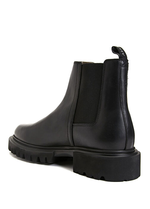 Vince Chunky Siyah Erkek Deri Bot - Görsel 4
