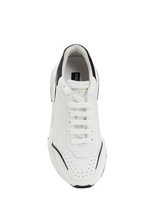 Daymaster Beyaz Erkek Deri Sneaker - Görsel 5