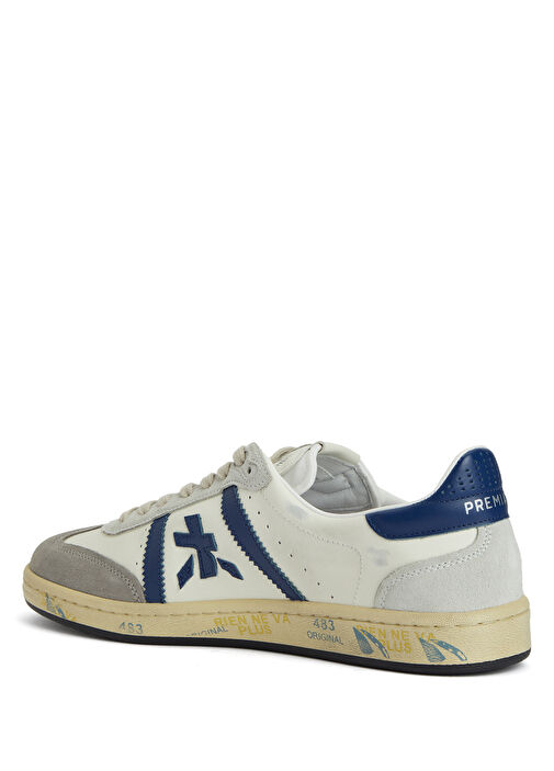 Istrice Bonnie Beyaz Erkek Deri Sneaker - Görsel 4