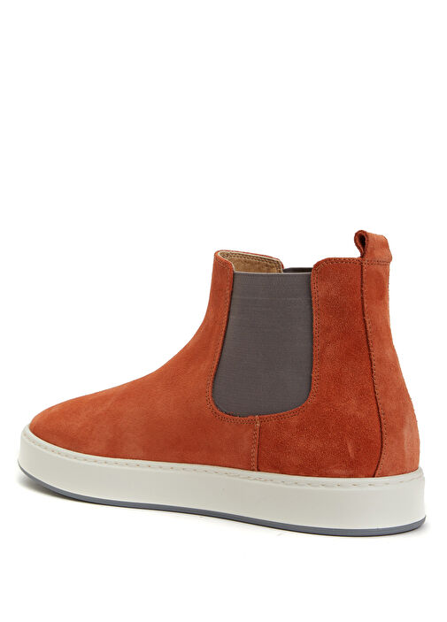 Turuncu Erkek Süet Bot - Görsel 4