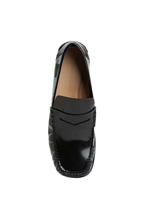 Truman Siyah Erkek Deri Loafer - Görsel 5