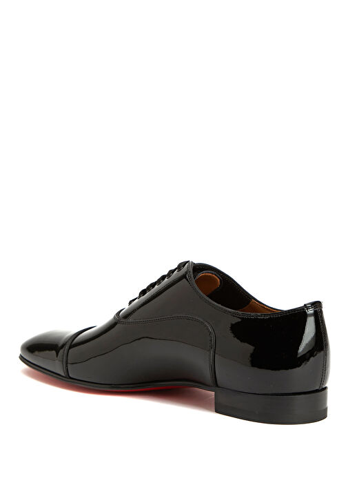 Siyah Erkek Deri Smokin Ayakkabı - Görsel 4