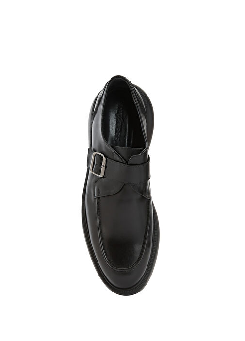 Siyah Erkek Deri Ayakkabı - Görsel 5