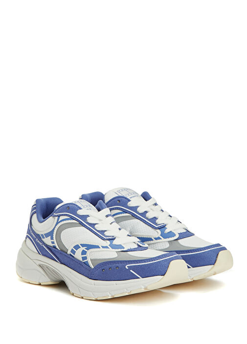 Archive 25 Mavi Beyaz Kadın Sneaker - Görsel 3