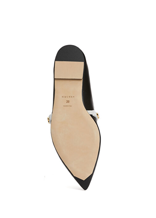 Siyah Deri Babet - Görsel 6