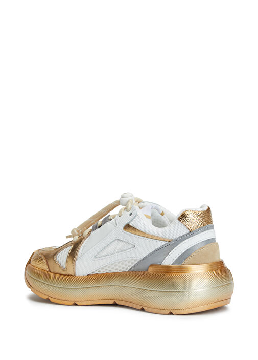 Dolce&gabbana Dolce&gabbana Beyaz Altin Beyaz Gold Kız Çocuk Deri Sneaker Beymen'de! Beyaz Altin - 4. görsel