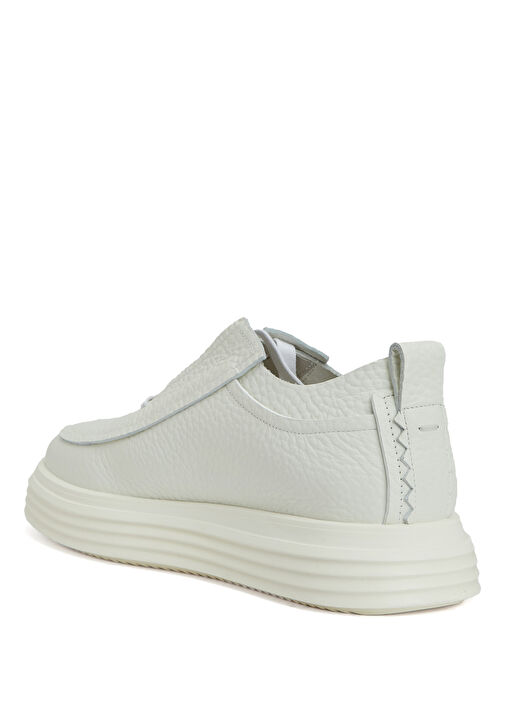 Paul 583 Beyaz Erkek Deri Sneaker - Görsel 4