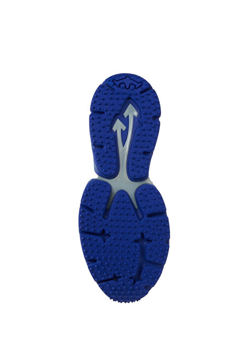 Gri Mavi Erkek Sneaker - Görsel 6