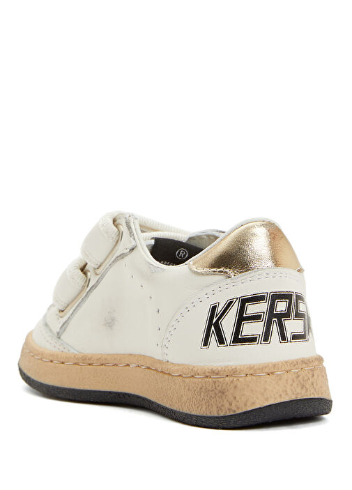 Ballstar Gold Unisex Çocuk Deri Sneaker - Görsel 4