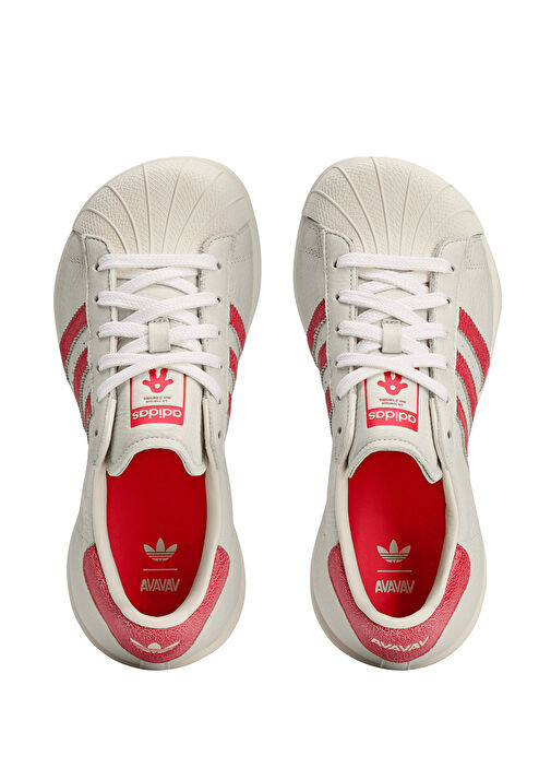 x Avavav Modified Kırmızı Beyaz Kadın Sneaker - Görsel 4