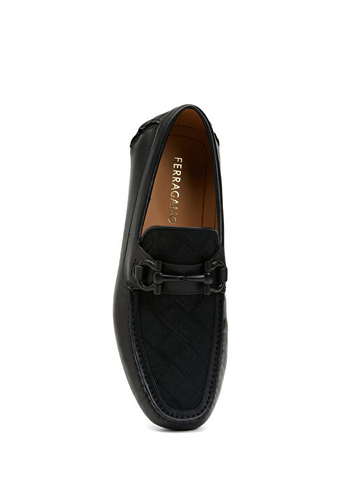 Siyah Erkek Deri Driver - Görsel 5