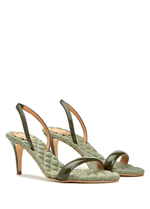 Haki Kadın Sandalet - Görsel 3