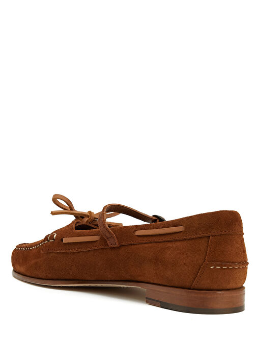 Lorea Kahverengi Kadın Deri Loafer - Görsel 4