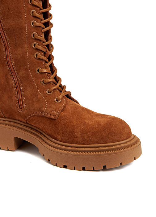 Taba Kadın Deri Çizme - Görsel 7