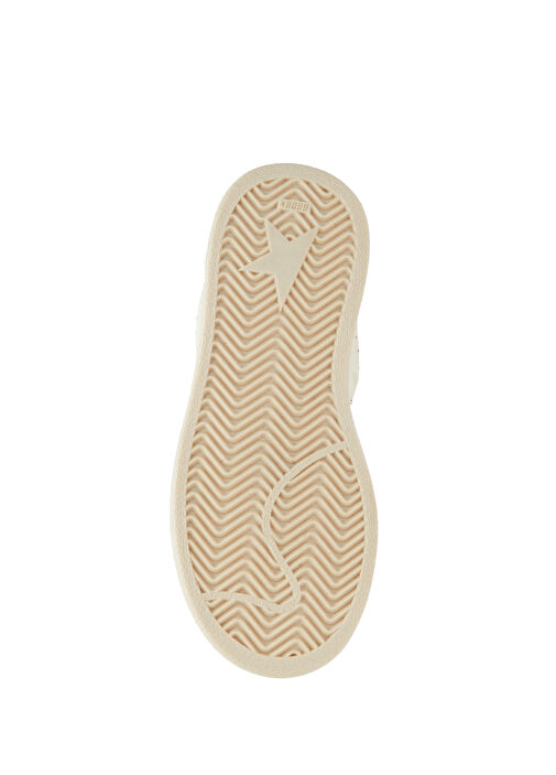 Ball Star Bej Unisex Çocuk Deri Sneaker - Görsel 6