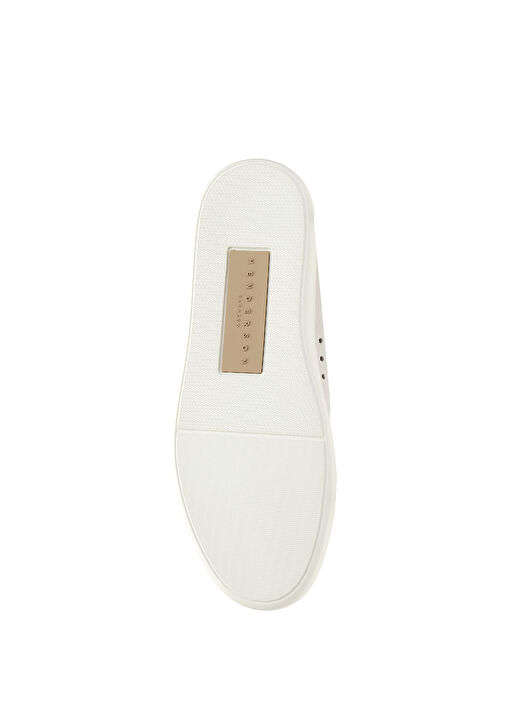 Beyaz Erkek Deri Sneaker - Görsel 6