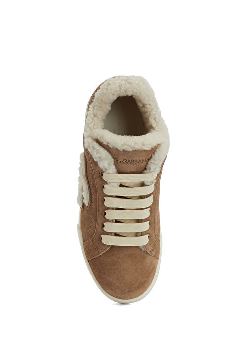 Portofino Taba Kadın Deri Sneaker - Görsel 5